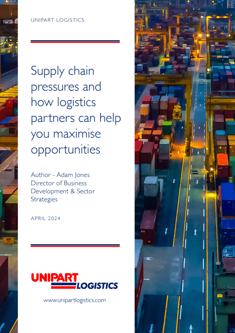 Supply Chain Pressures | How logistics partners can help you maximise ...